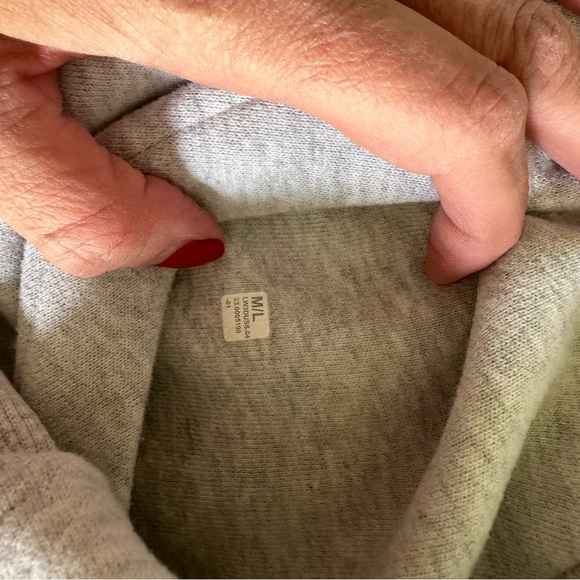 Scuba oversized half-zip hoodie - Picture 8 of 9